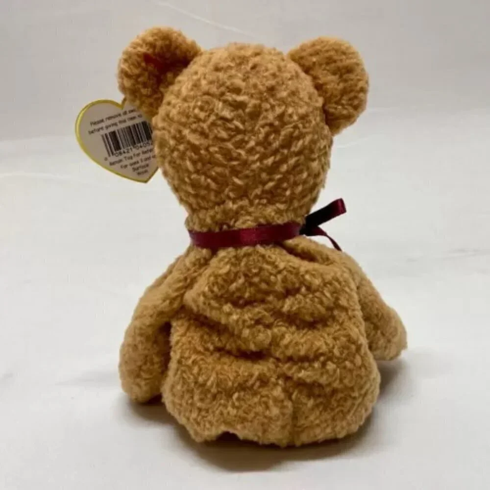Ty Beanie Babies Curly The Bear Plush Toy - 4052‎
